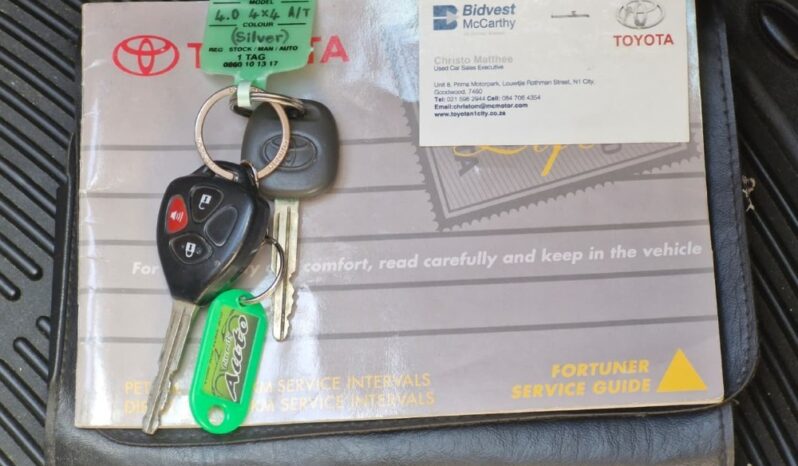 2007 Toyota Fortuner 4.0 V6 Auto 4×4 full