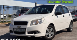 2010 Chev Aveo 1.6 L Hatch